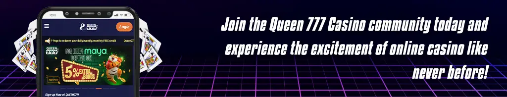 Join the Queen 777 Casino Community