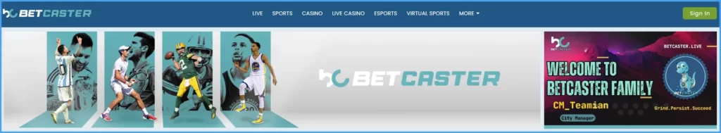 Games Offered at Betcaster Casino