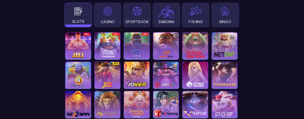 Games Offered at ii89 Casino